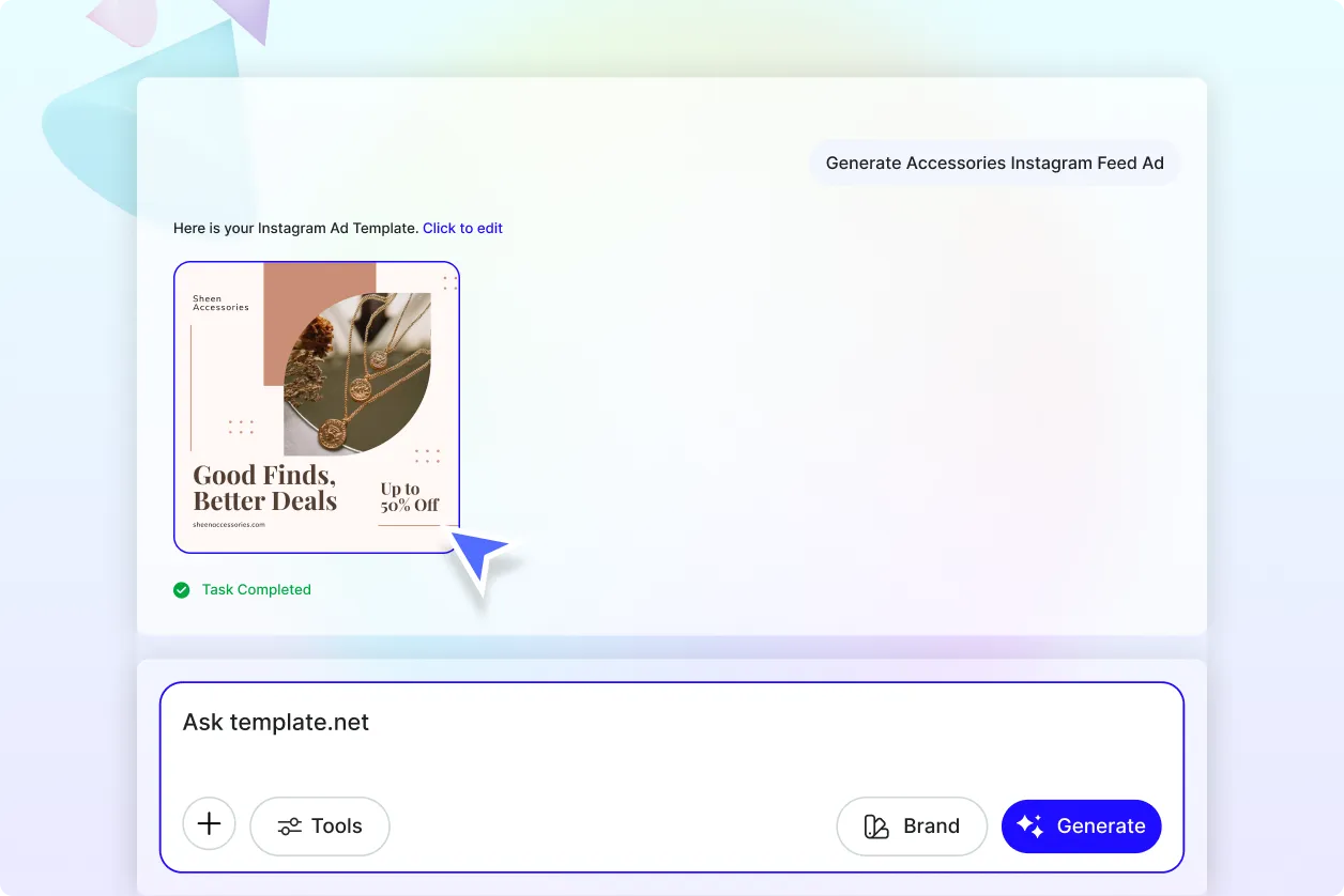 Free AI Instagram Ad Image Generator, Create Instagram Ads Online [ No Signup ]